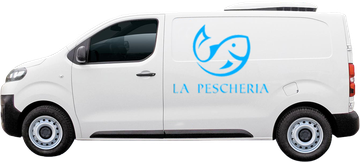 Camion de livraison r&eacute;frig&eacute;r&eacute; La Pescheria