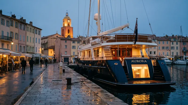 Yacht provisioning à Saint-Tropez